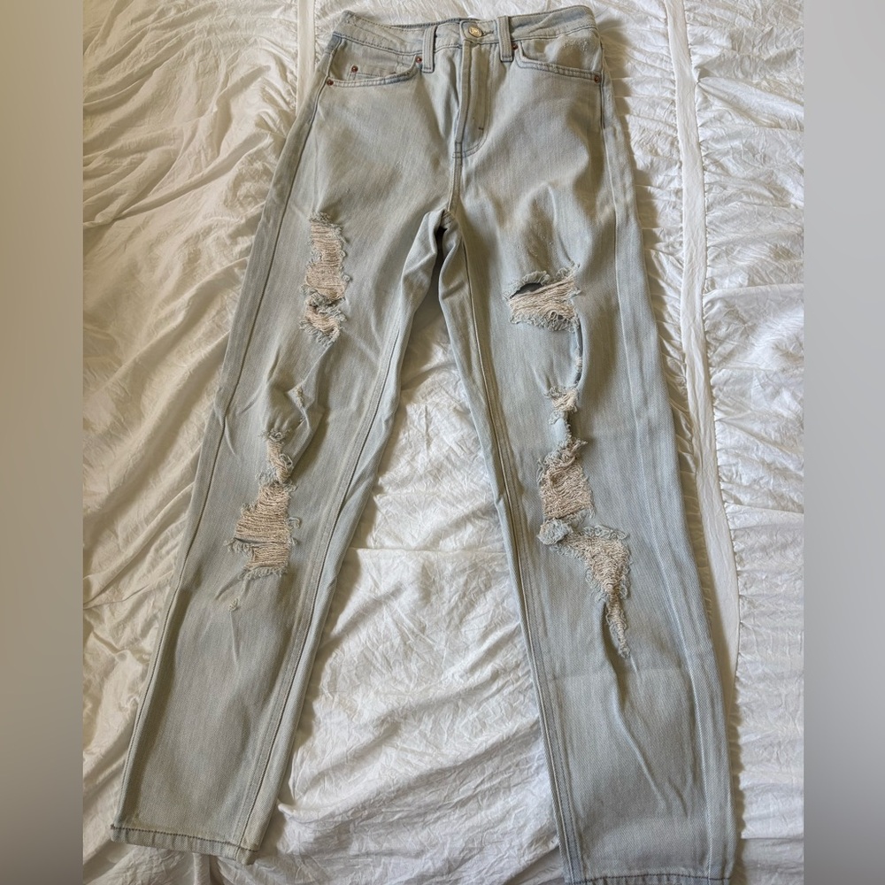 Wild Fable Light Blue Distressed Skinny Jeans